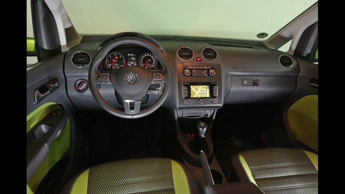 VW Caddy, Cockpit