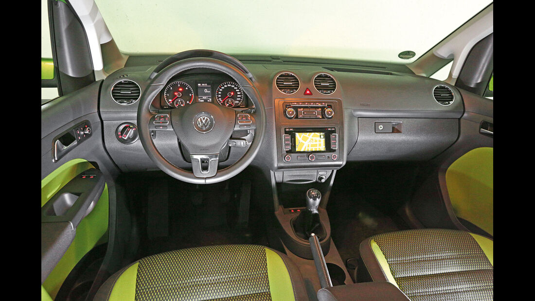 VW Caddy, Cockpit