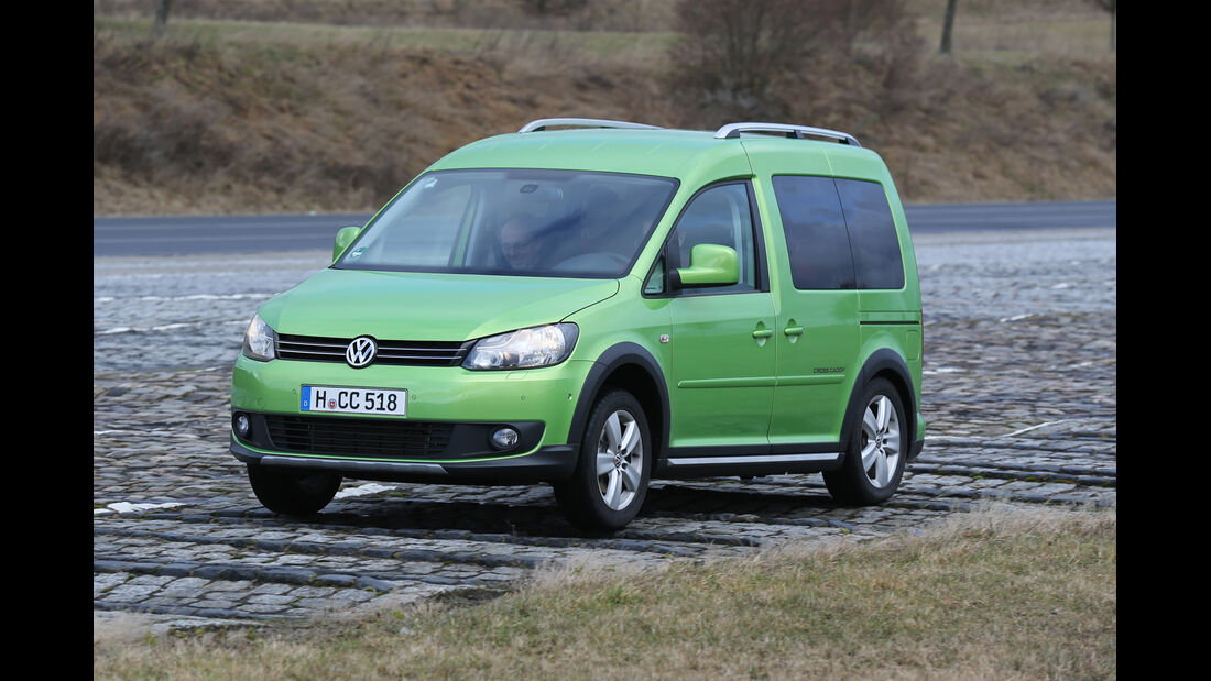VW Caddy, Frontansicht