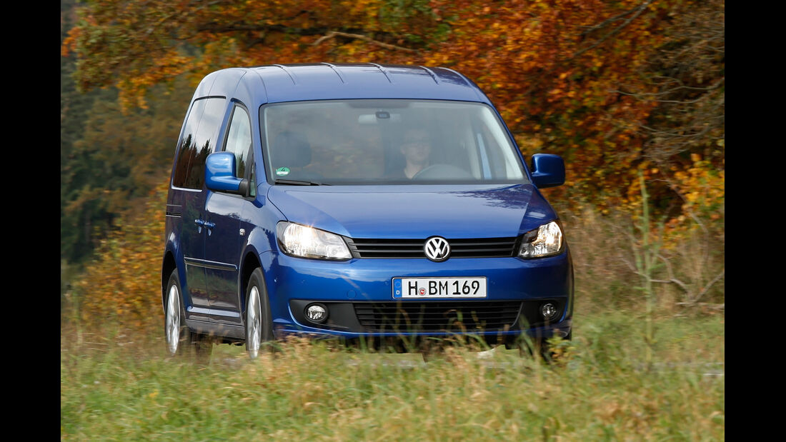 VW Caddy, Frontansicht