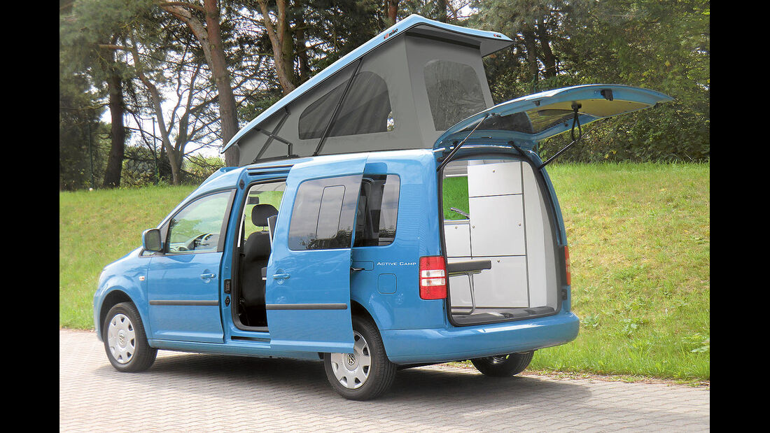 VW Caddy Reimo Active Camp, Caravan Salon 2014