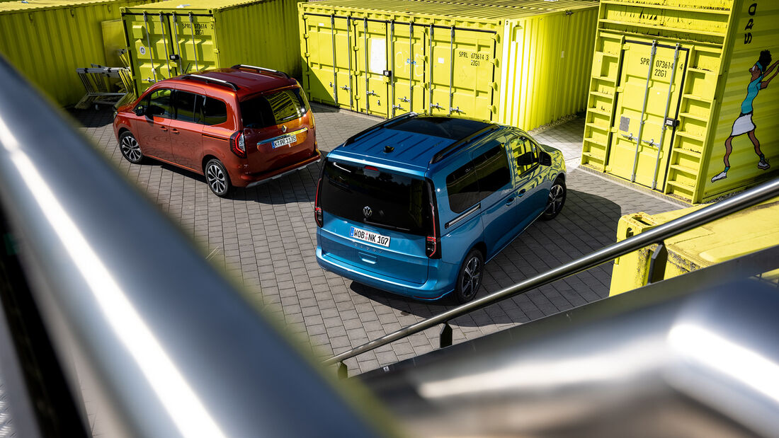 VW Caddy, Renault Kangoo