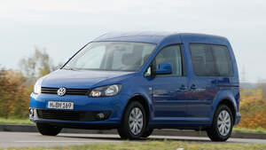 VW Caddy, Seitenansicht