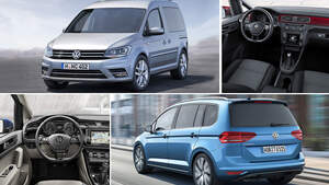 VW Caddy vs VW Touran