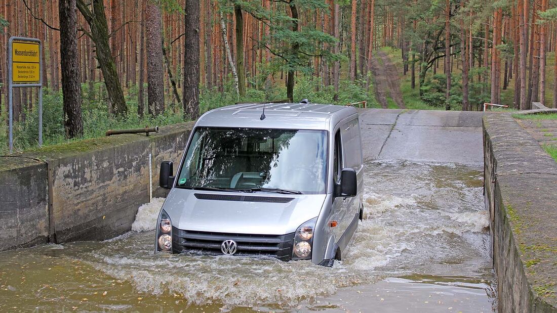 VW Crafter 4Motion 4x4 Achleitner Supertest