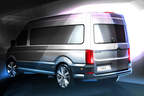 VW Crafter Designskizze