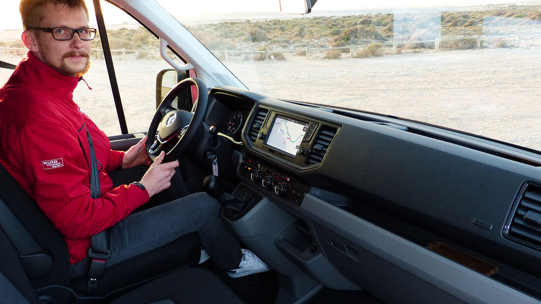 VW Crafter, Innenraum, Cockpit