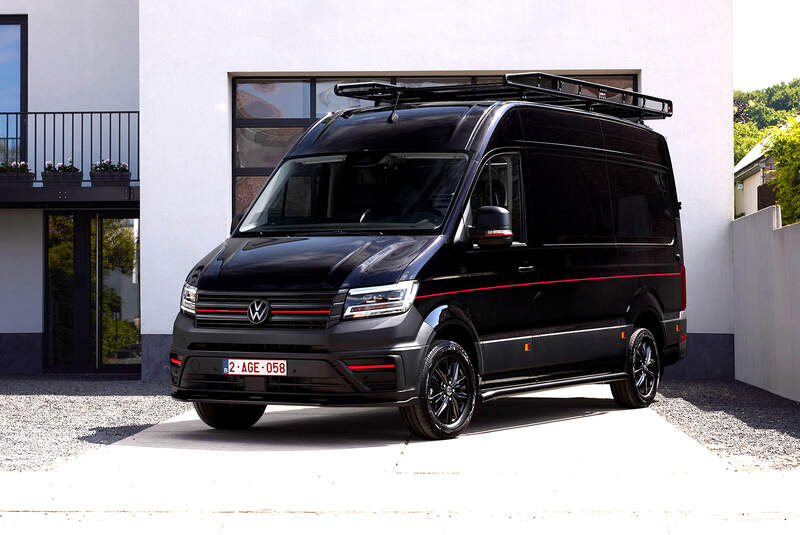 VW Crafter ShadowX Sondermodell für Belgien