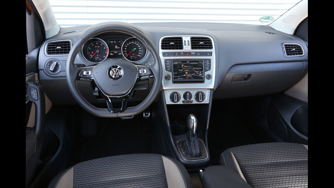 VW Cross Polo 1.2 TSI, Cockpit