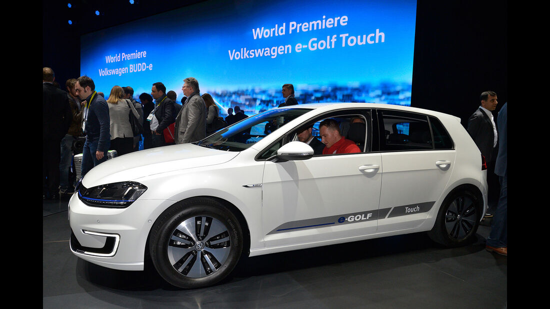 VW E-Golf Touch CES 2016