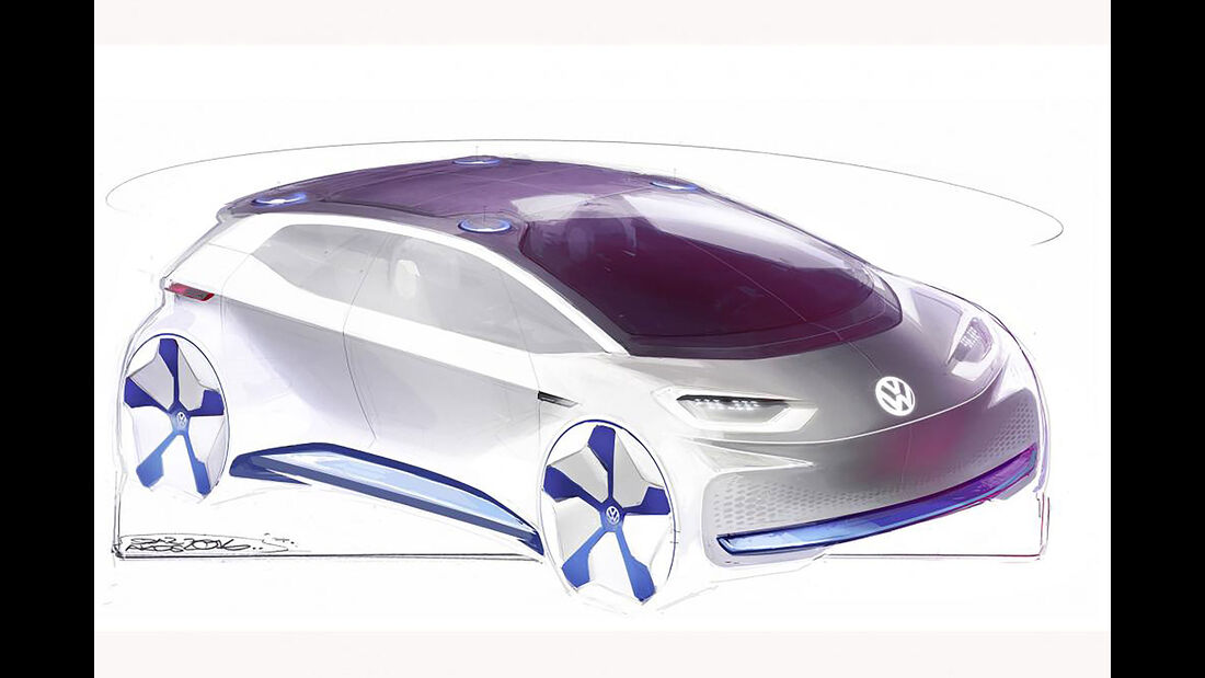 VW Elektroautokonzept Paris 2016