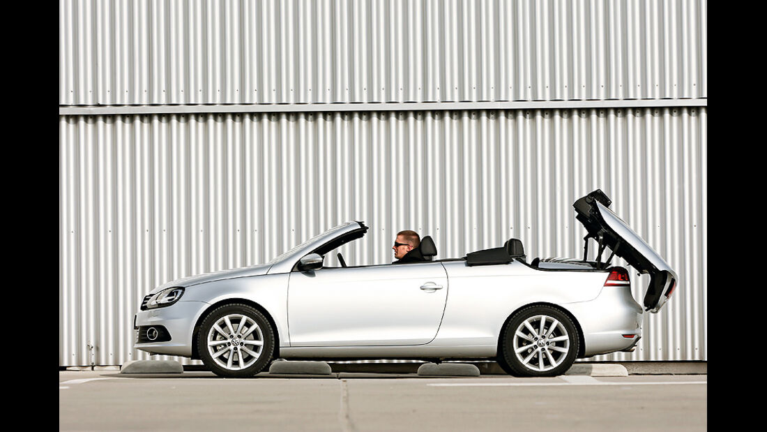 VW Eos 2.0 TDI Blue Motion Technology, Cabrio, Verdeck