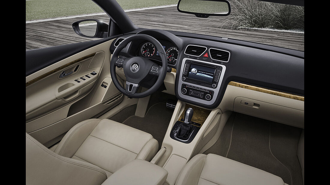 VW Eos, Facelift, 2011, Innenraum, Cockpit