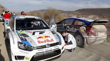VW & Ford Rallye Mexiko 2013