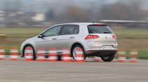 VW Golf 1.4 TSI, Seitenansicht, Bremstest