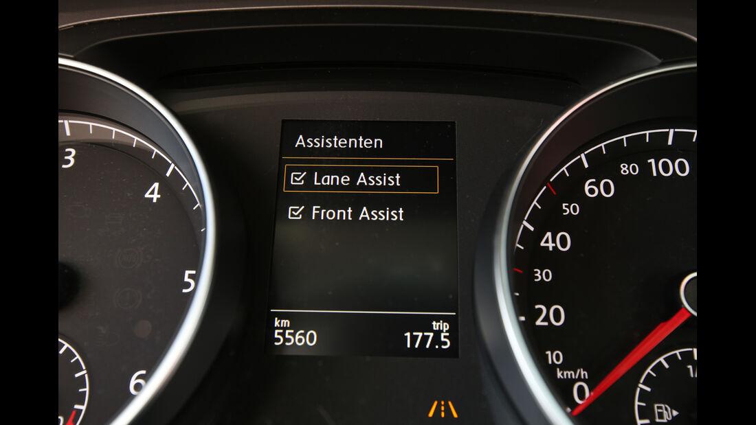 VW Golf 1.6 TDI, Assistenzsystem