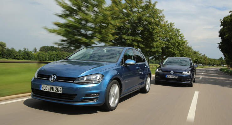 VW Golf 1.6 TDI, Frontansicht