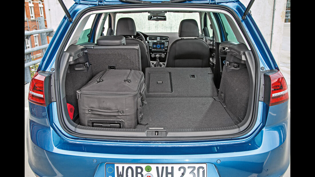 VW Golf 2.0 TDI, Kofferraum