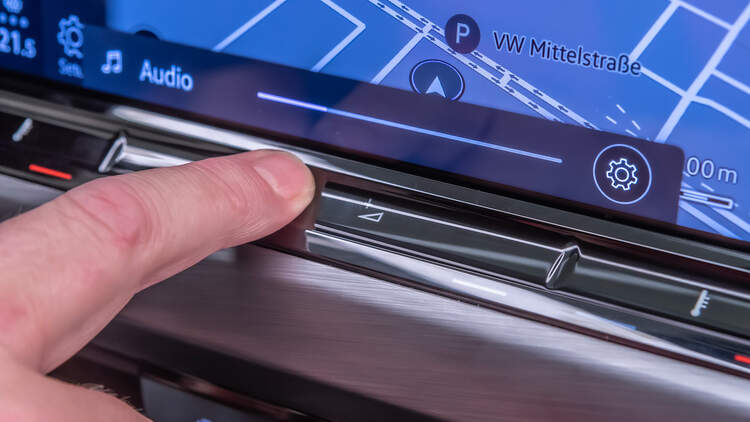 VW Golf 8, Cockpit, Infotainment, Bedienkonzept