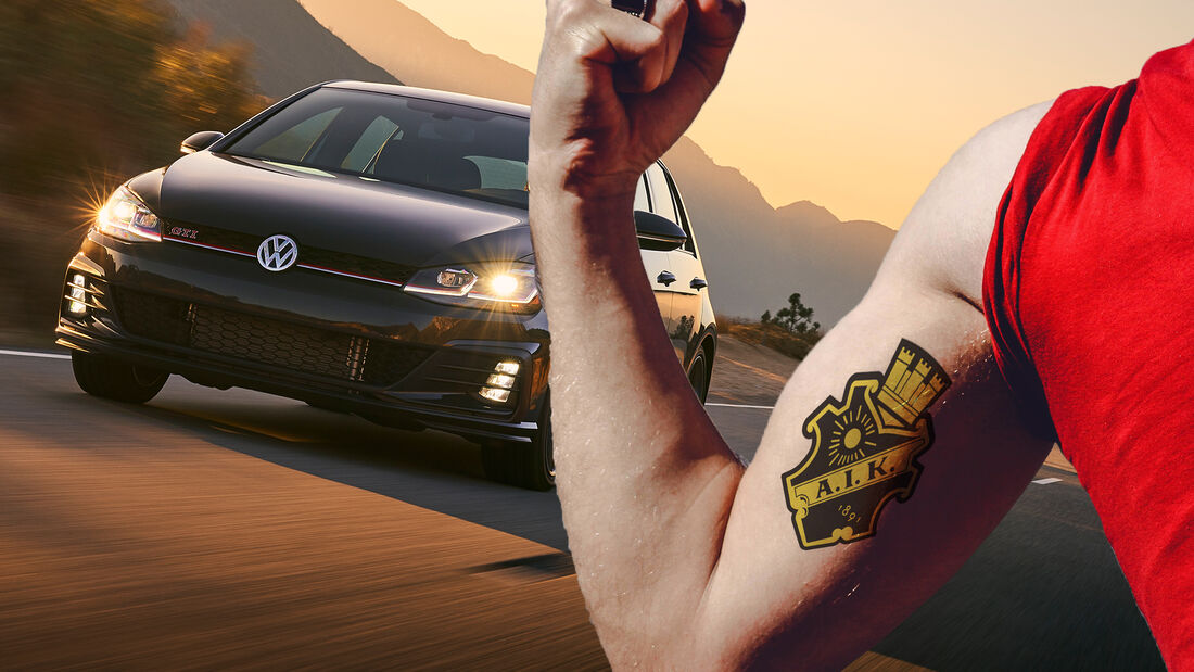VW Golf AIK Stockholm Tattoo Ink-Edition