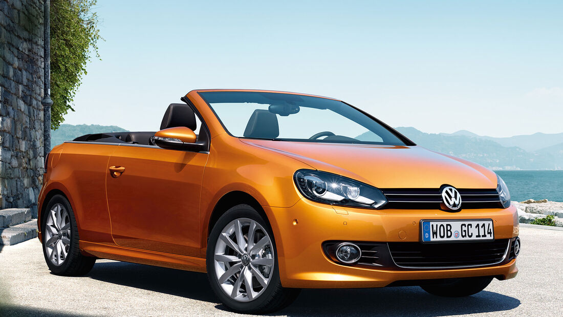 VW Golf Cabrio Modelljahr 2016