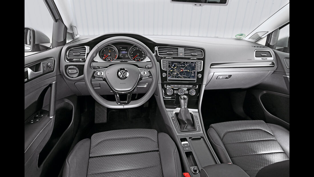 VW Golf, Cockpit