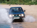 VW Golf Country, Frontansicht, Wasserdurchfahrt