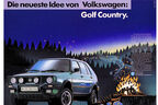 VW Golf Country Werbung 50 Jahre Golf