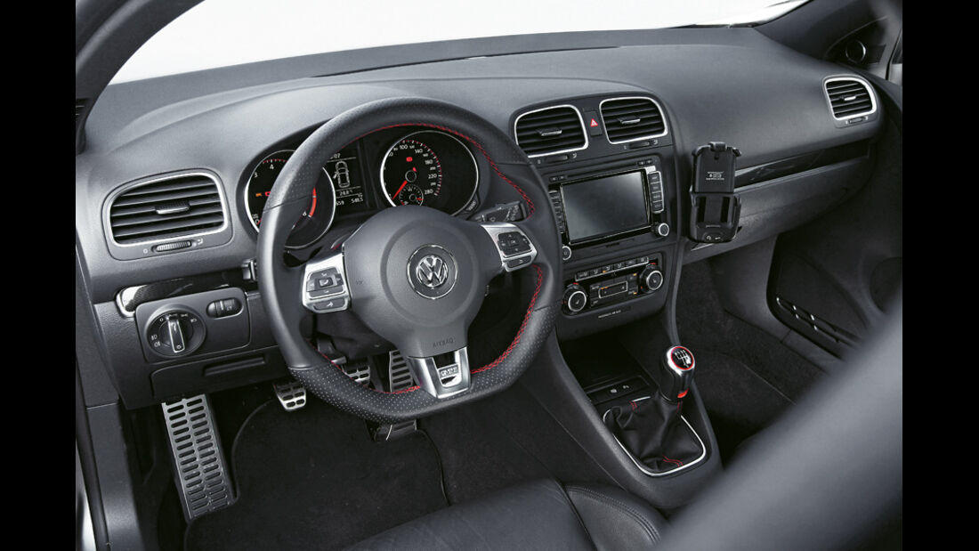 VW Golf Eibach, Cockpit