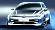 VW Golf Facelift Teaser