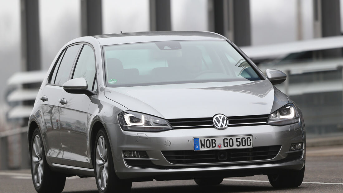 VW Golf, Frontansicht