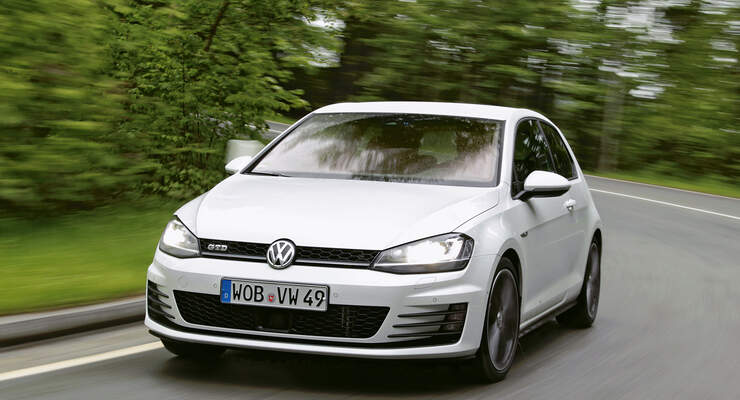 VW Golf GD, Frontansicht