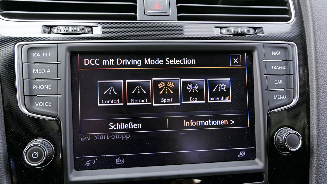 VW Golf GTD, Infotainment