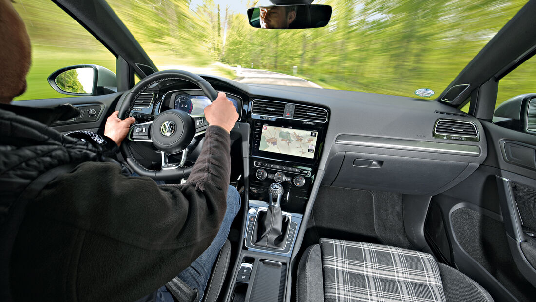 VW Golf GTD Interieur