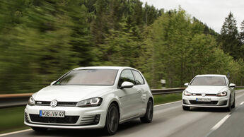 VW Golf GTD, VW Golf GTI, Frontansicht