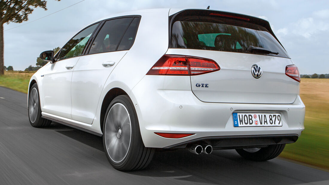 VW Golf GTE, Heckansicht