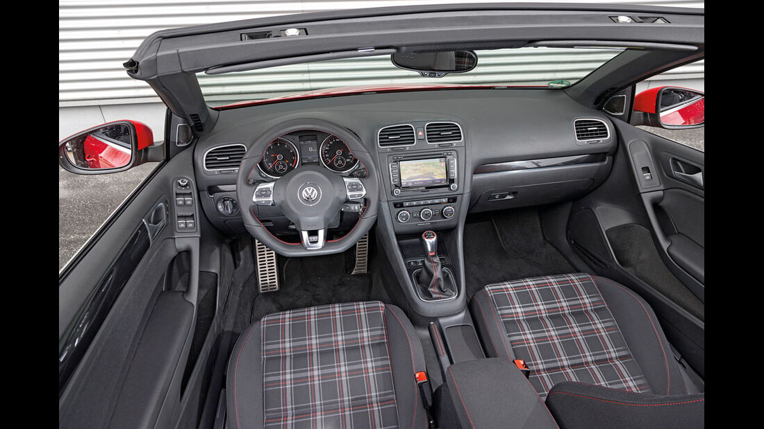 VW Golf GTI Cabrio,  Cockpit