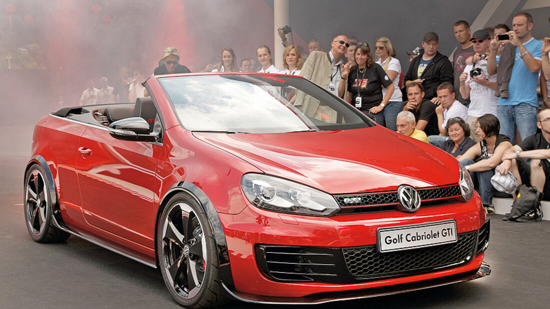 VW Golf GTI Cabrio Studie Wörthersee