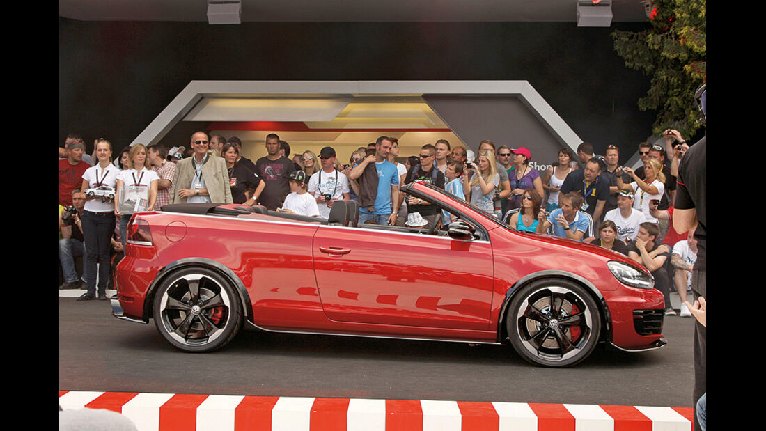 VW Golf GTI Cabrio Studie Wörthersee