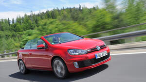 VW Golf GTI Cabriolet, Frontansicht