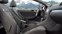 VW Golf GTI Cabriolet, Sitze, Vordersitze