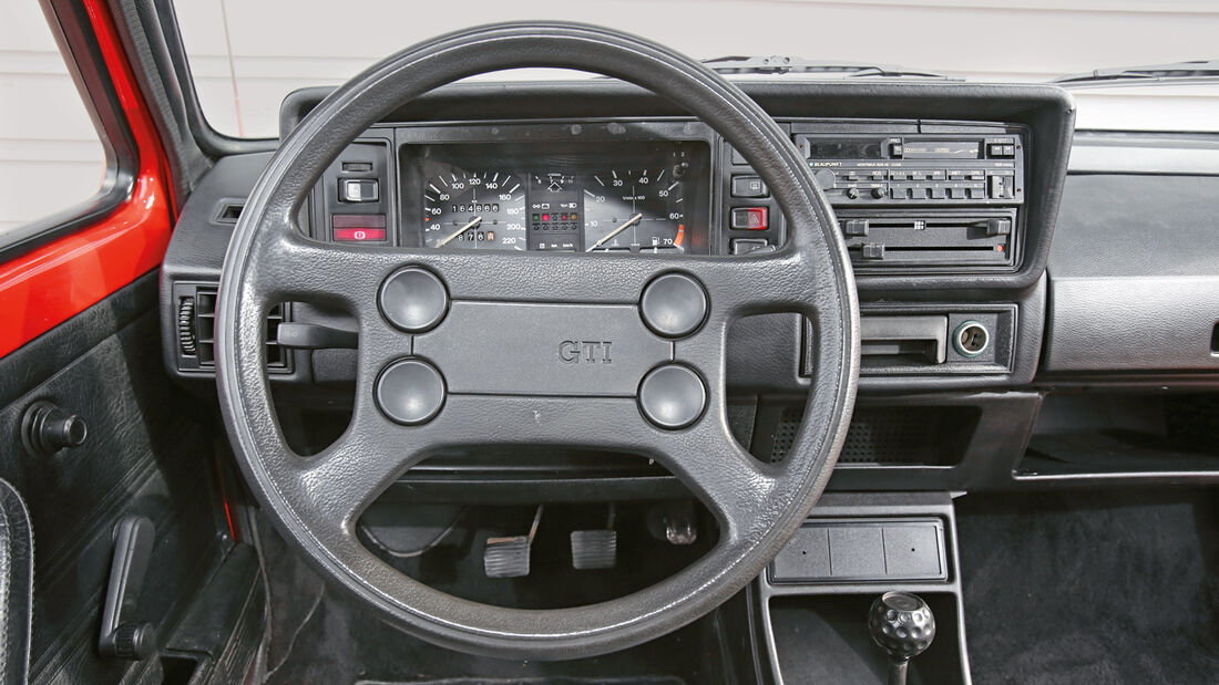 VW Golf GTI, Cockpit, Lenkrad