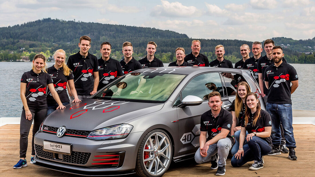 VW Golf GTI Heartbeat Auszubildende Wörthersee