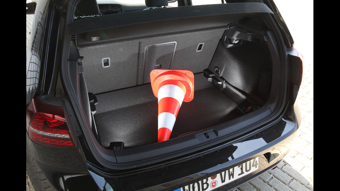 VW Golf GTI, Kofferraum