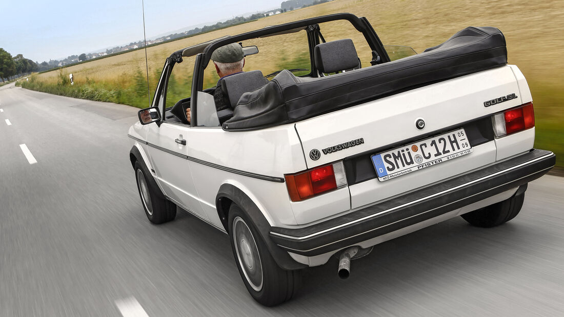 VW Golf I Cabrio 1.8, Exterieur