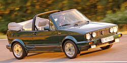 VW Golf I Cabrio, Seitenansicht