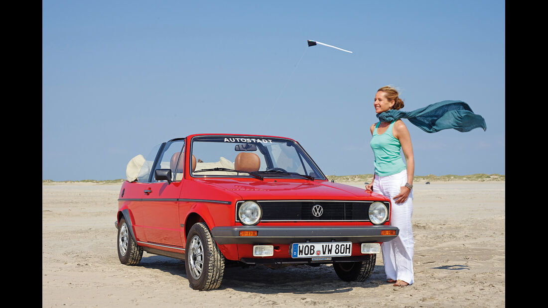 VW Golf I Cabriolet, Frontansicht