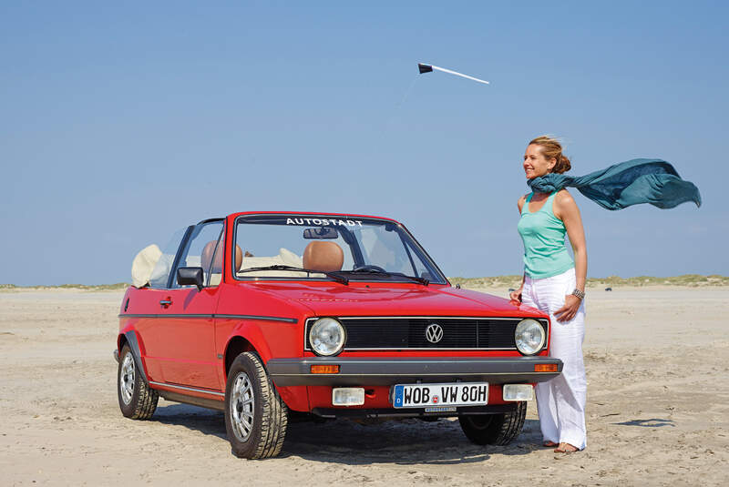 VW Golf I Cabriolet, Frontansicht