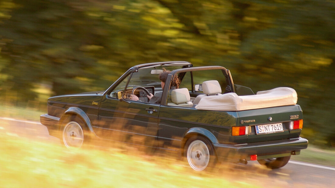 VW Golf I Cabriolet, Seitenansicht