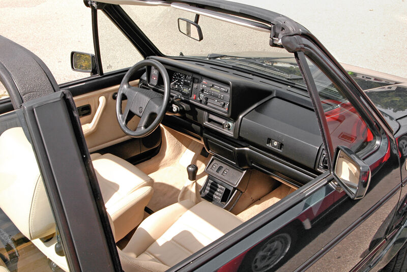 VW Golf I, Cockpit